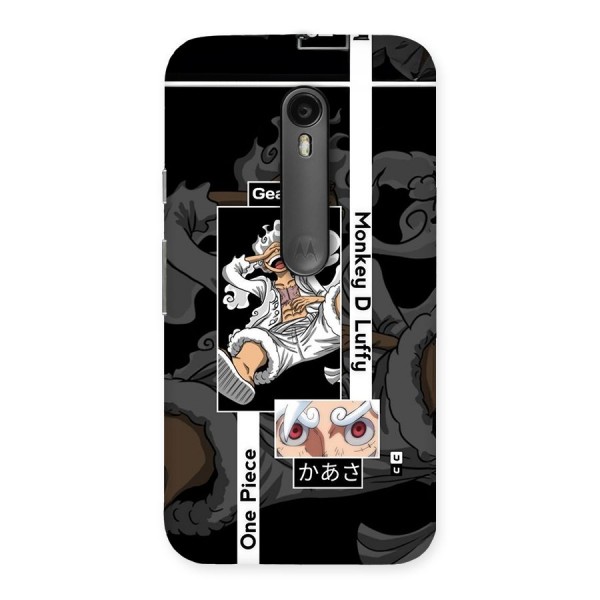 Monkey D luffy New Gear Back Case for Moto G3