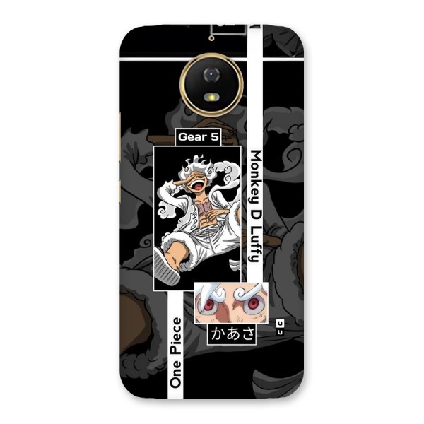 Monkey D luffy New Gear Back Case for Moto G5s