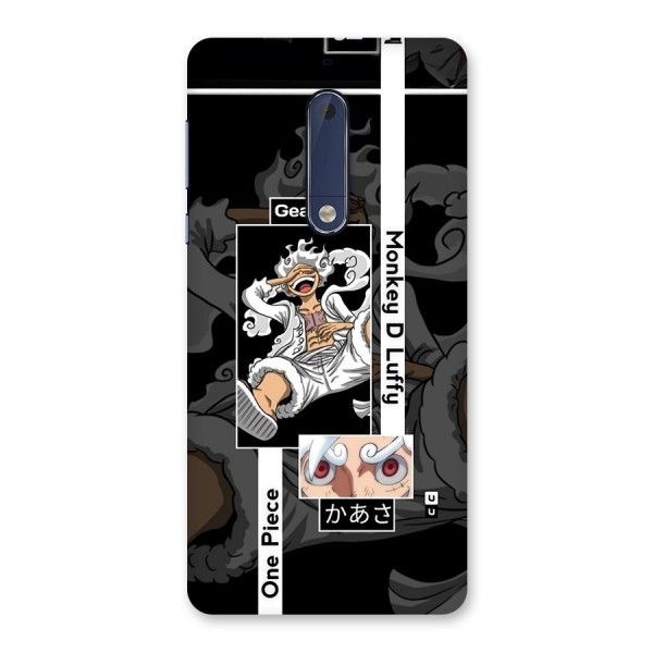 Monkey D luffy New Gear Back Case for Nokia 5