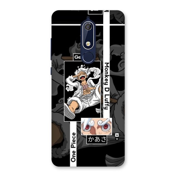 Monkey D luffy New Gear Back Case for Nokia 5.1