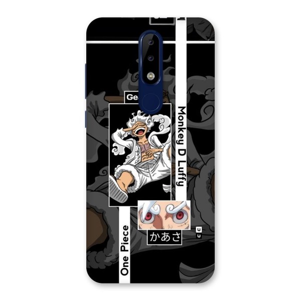 Monkey D luffy New Gear Back Case for Nokia 5.1 Plus