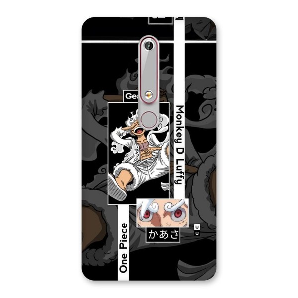 Monkey D luffy New Gear Back Case for Nokia 6.1