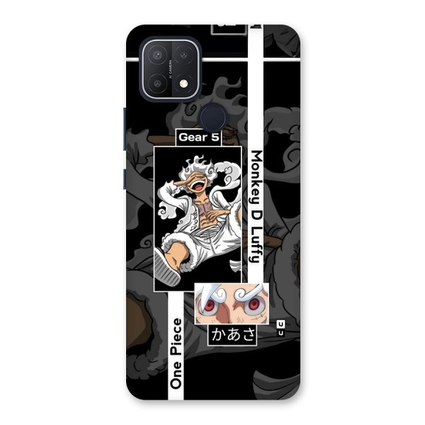 Monkey D luffy New Gear Back Case for Oppo A15s