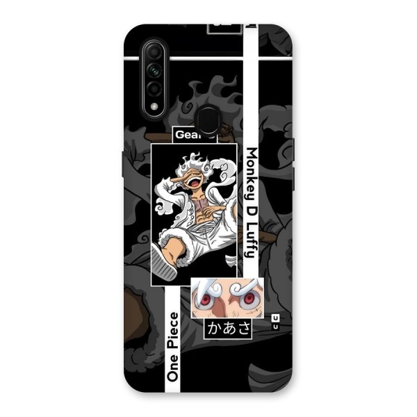 Monkey D luffy New Gear Back Case for Oppo A31