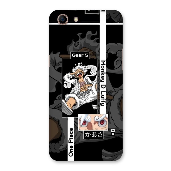 Monkey D luffy New Gear Back Case for Oppo A83 (2018)