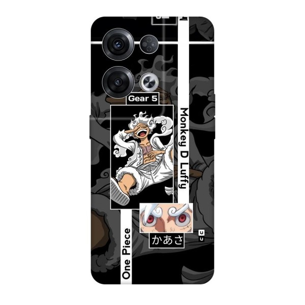 Monkey D luffy New Gear Back Case for Oppo Reno8 Pro 5G