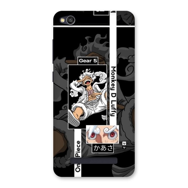 Monkey D luffy New Gear Back Case for Redmi 4A
