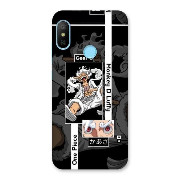 Monkey D luffy New Gear Back Case for Redmi 6 Pro