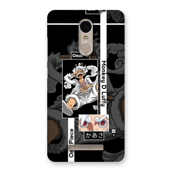 Monkey D luffy New Gear Back Case for Redmi Note 3