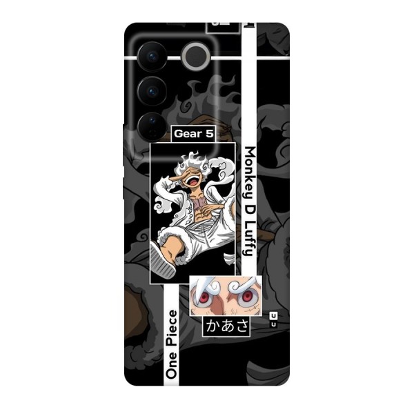 Monkey D luffy New Gear Back Case for Vivo V27