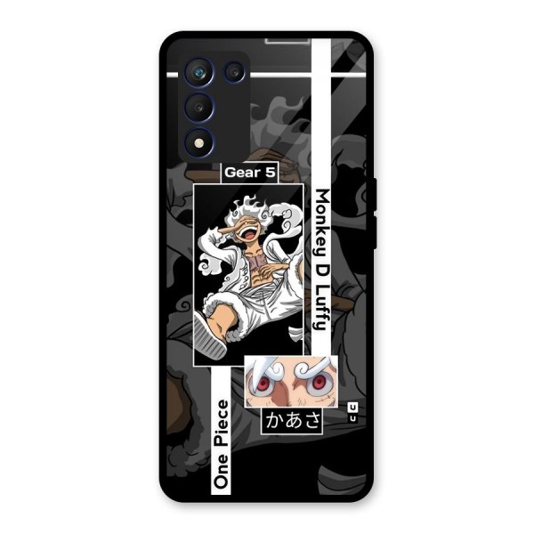 Monkey D luffy New Gear Glass Back Case for Realme 9 5G Speed