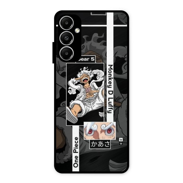 Monkey D luffy New Gear Metal Back Case for Galaxy A05s