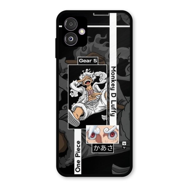 Monkey D luffy New Gear Metal Back Case for Galaxy F14