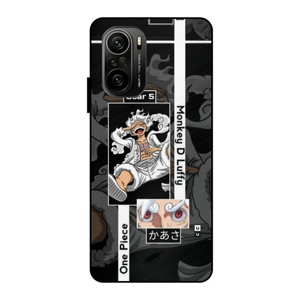 Monkey D luffy New Gear Metal Back Case for Mi 11x