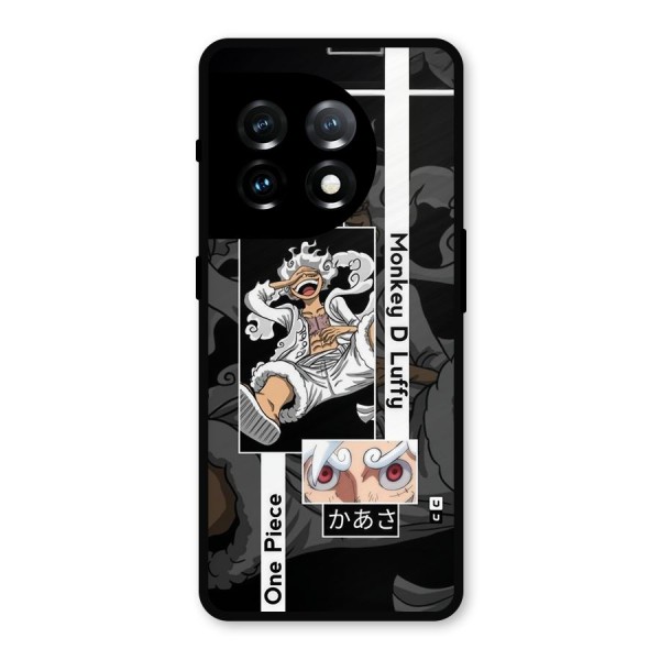 Monkey D luffy New Gear Metal Back Case for OnePlus 11