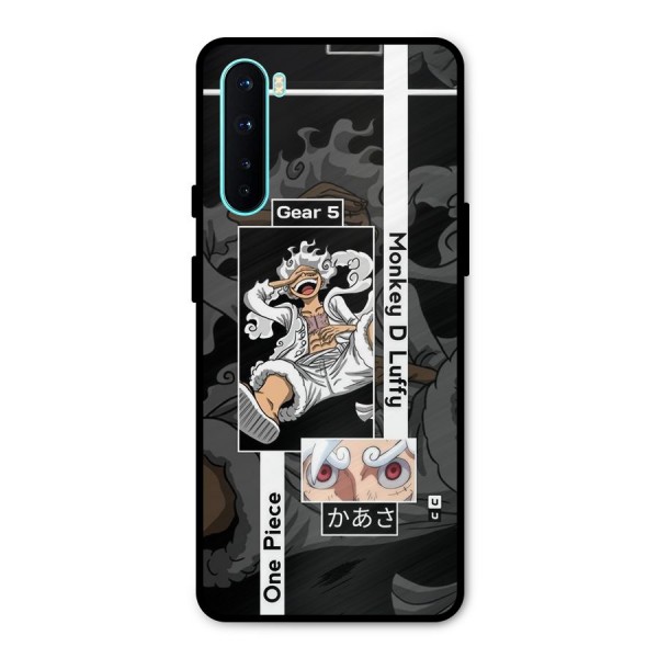 Monkey D luffy New Gear Metal Back Case for OnePlus Nord