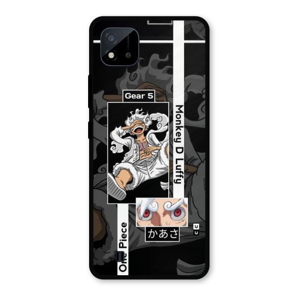 Monkey D luffy New Gear Metal Back Case for Realme C11 2021