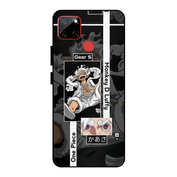 Monkey D luffy New Gear Metal Back Case for Realme C12