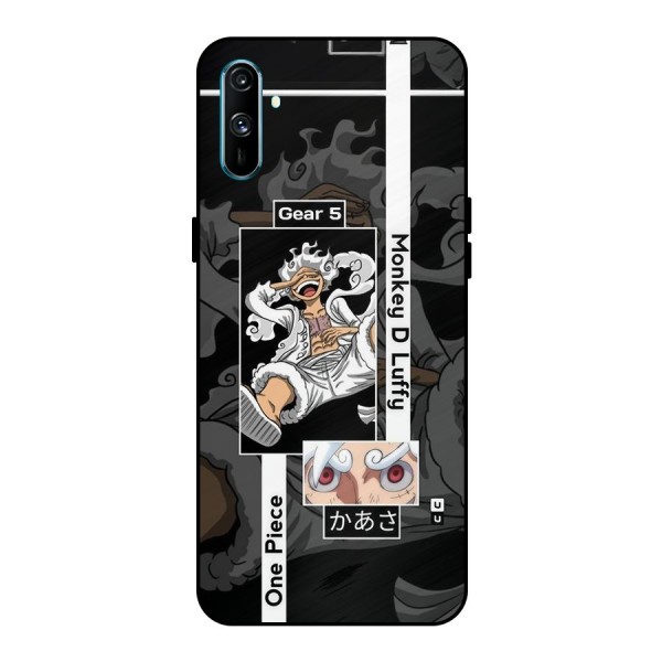 Monkey D luffy New Gear Metal Back Case for Realme C3