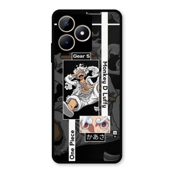 Monkey D luffy New Gear Metal Back Case for Realme C53