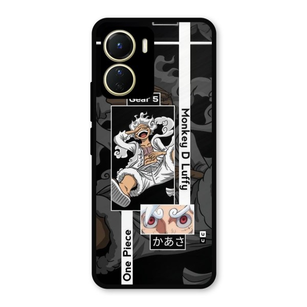 Monkey D luffy New Gear Metal Back Case for Vivo T2x