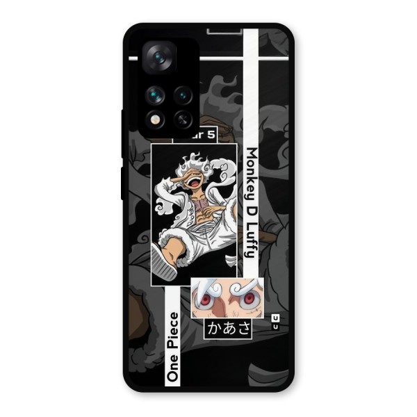 Monkey D luffy New Gear Metal Back Case for Xiaomi 11i Hypercharge 5G