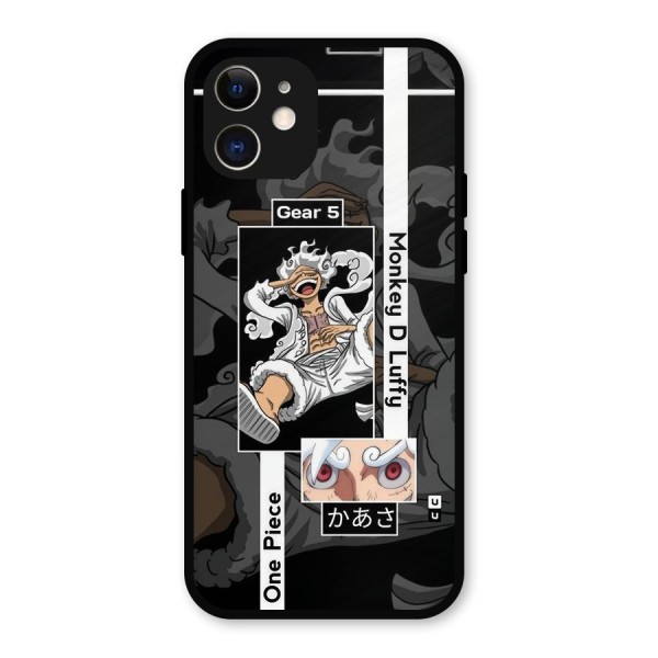 Monkey D luffy New Gear Metal Back Case for iPhone 12