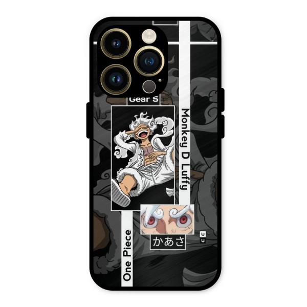 Monkey D luffy New Gear Metal Back Case for iPhone 14 Pro