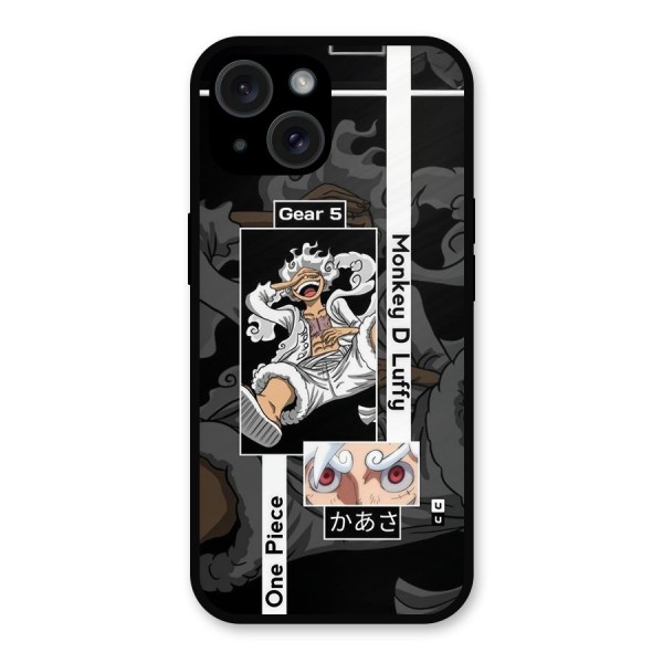 Monkey D luffy New Gear Metal Back Case for iPhone 15