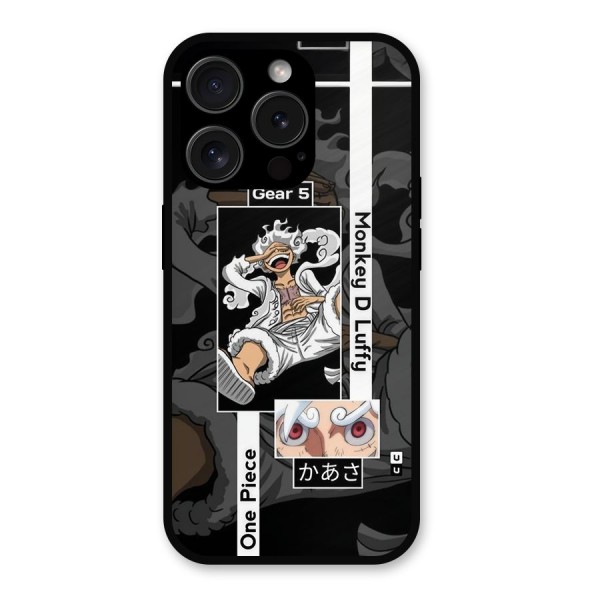 Monkey D luffy New Gear Metal Back Case for iPhone 15 Pro