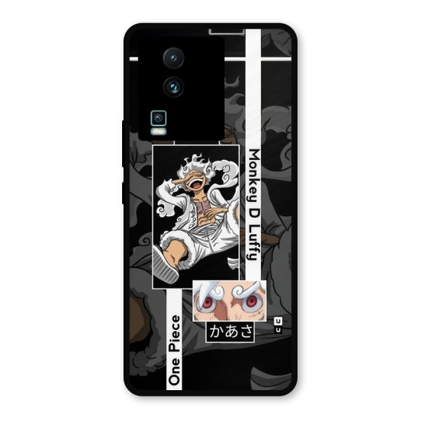 Monkey D luffy New Gear Metal Back Case for iQOO Neo 7