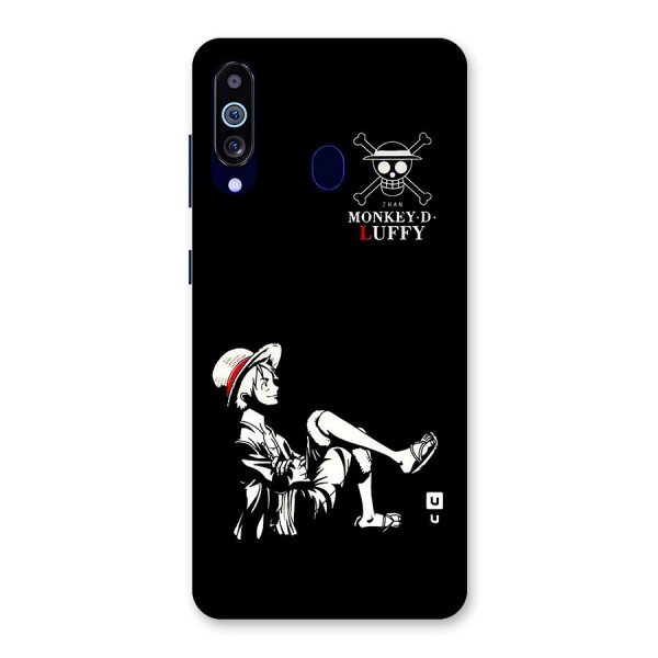 Monkey Luffy Back Case for Galaxy A60