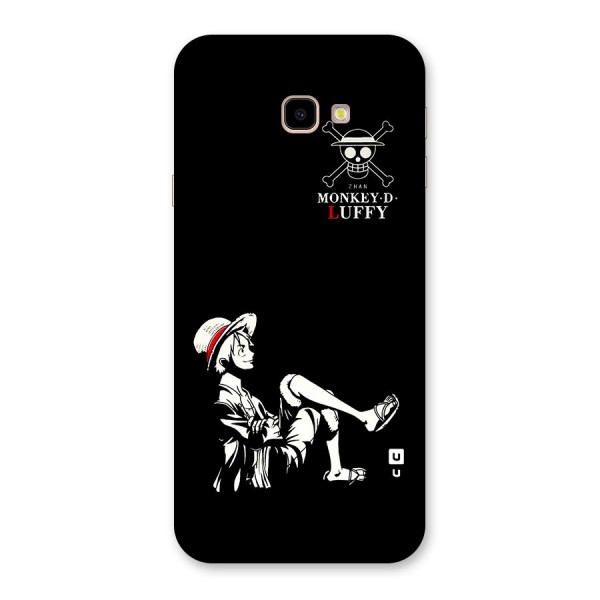 Monkey Luffy Back Case for Galaxy J4 Plus