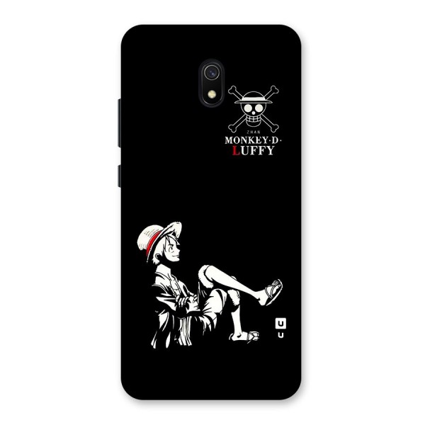 Monkey Luffy Back Case for Redmi 8A