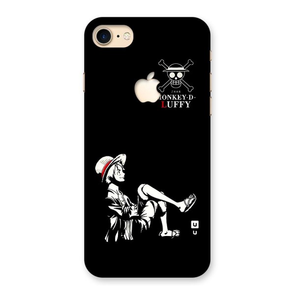 Monkey Luffy Back Case for iPhone 7 Apple Cut