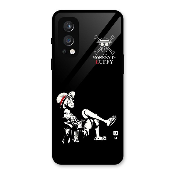 Monkey Luffy Glass Back Case for OnePlus Nord 2 5G