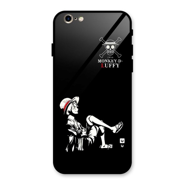 Monkey Luffy Glass Back Case for iPhone 6 6S