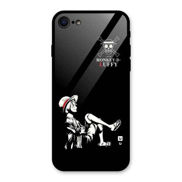 Monkey Luffy Glass Back Case for iPhone 7