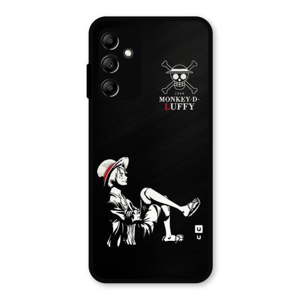Monkey Luffy Metal Back Case for Galaxy A14 5G