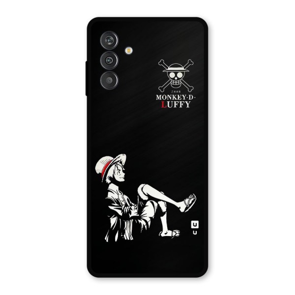Monkey Luffy Metal Back Case for Galaxy M14 5G