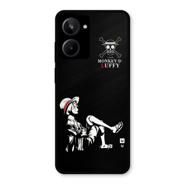 Monkey Luffy Metal Back Case for Realme 10