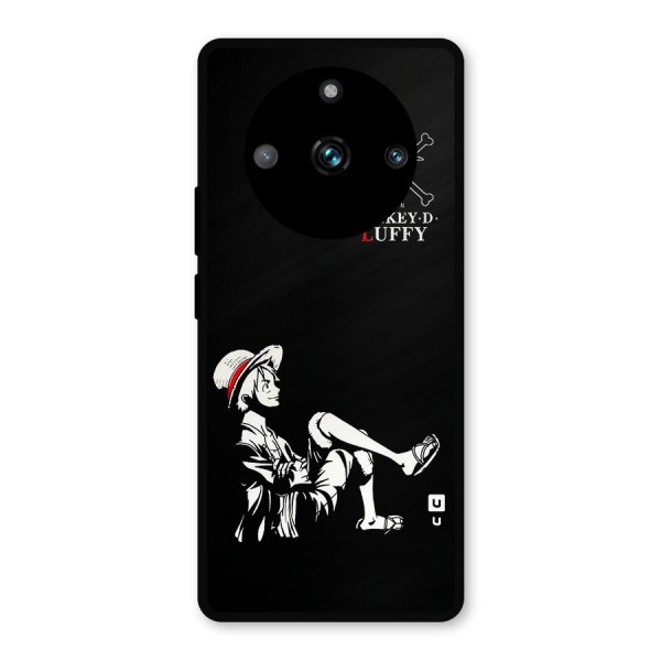 Monkey Luffy Metal Back Case for Realme 11 Pro Plus