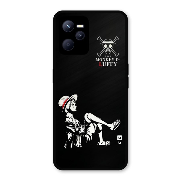 Monkey Luffy Metal Back Case for Realme C35