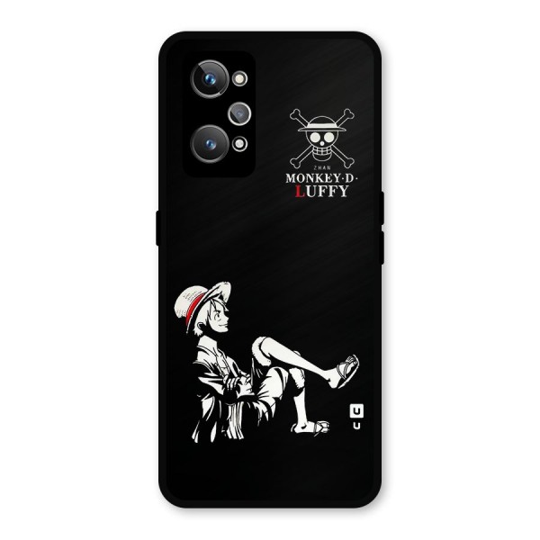 Monkey Luffy Metal Back Case for Realme GT 2