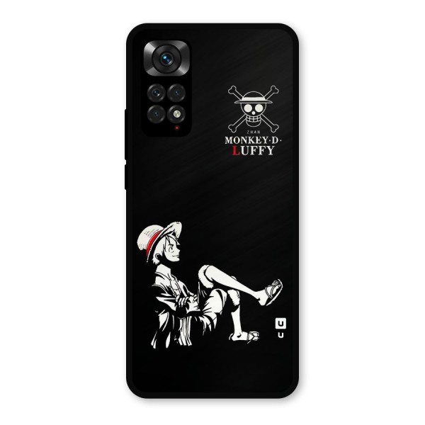 Monkey Luffy Metal Back Case for Redmi Note 11