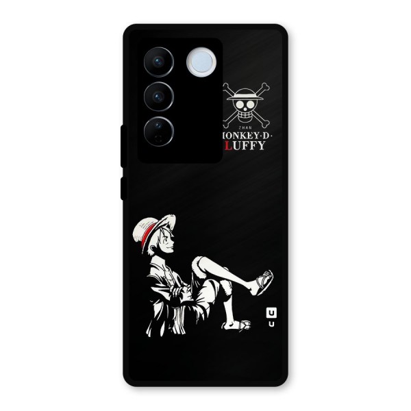 Monkey Luffy Metal Back Case for Vivo V27