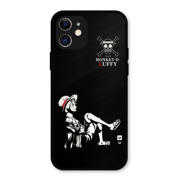 Monkey Luffy Metal Back Case for iPhone 12