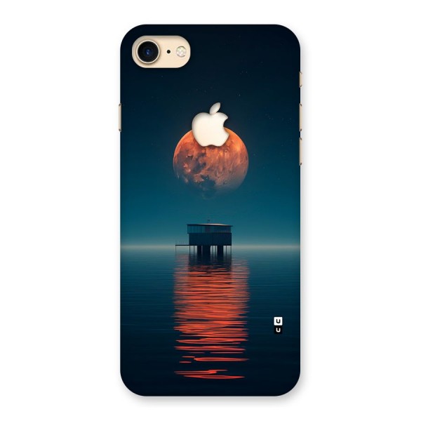 Moon Sea Back Case for iPhone 7 Apple Cut