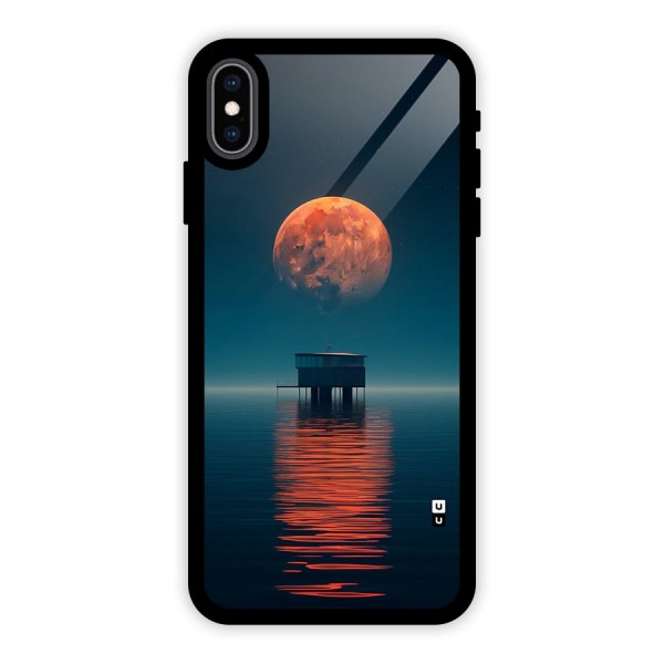 Moon Sea Glass Back Case for iPhone XS Max