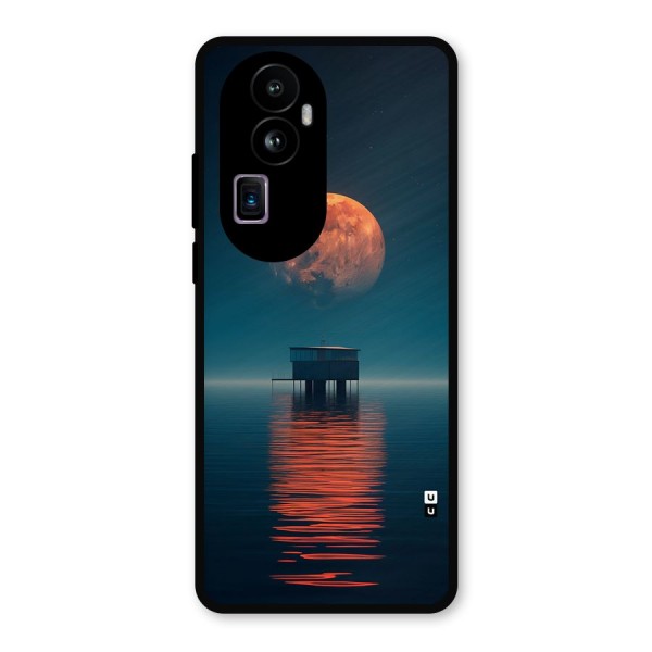 Moon Sea Metal Back Case for Oppo Reno10 Pro Plus